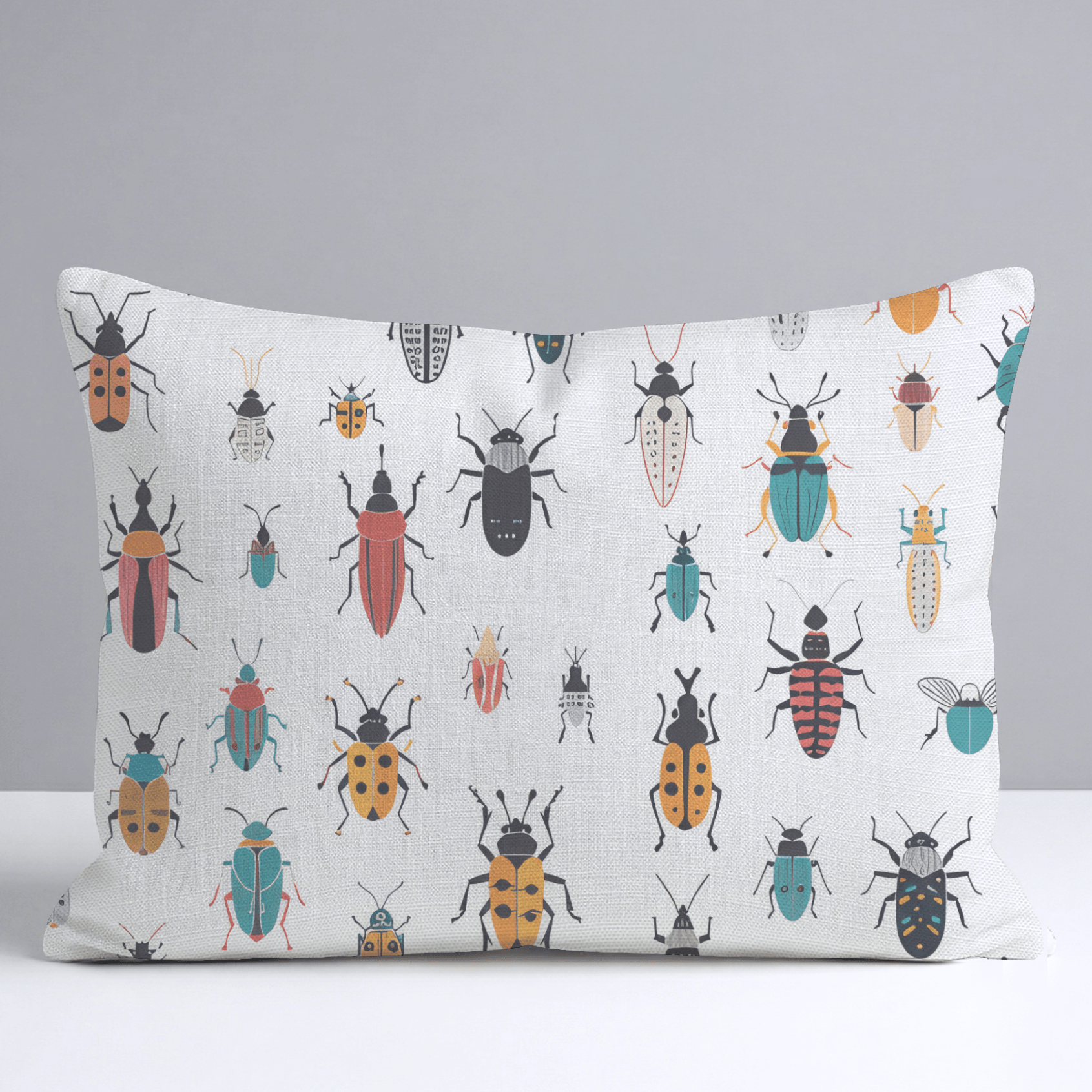 Beatle Mania Throw Pillow - Lemon Park
