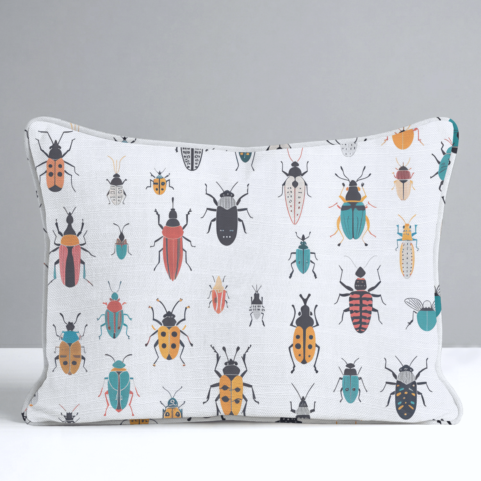 Beatle Mania Throw Pillow - Lemon Park