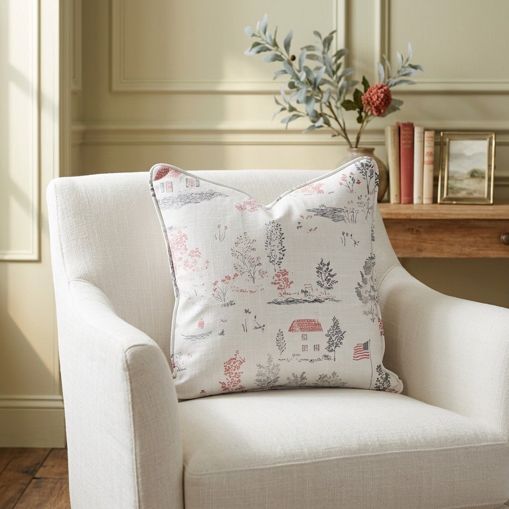 Beaver Lake Throw Pillow - Lemon Park