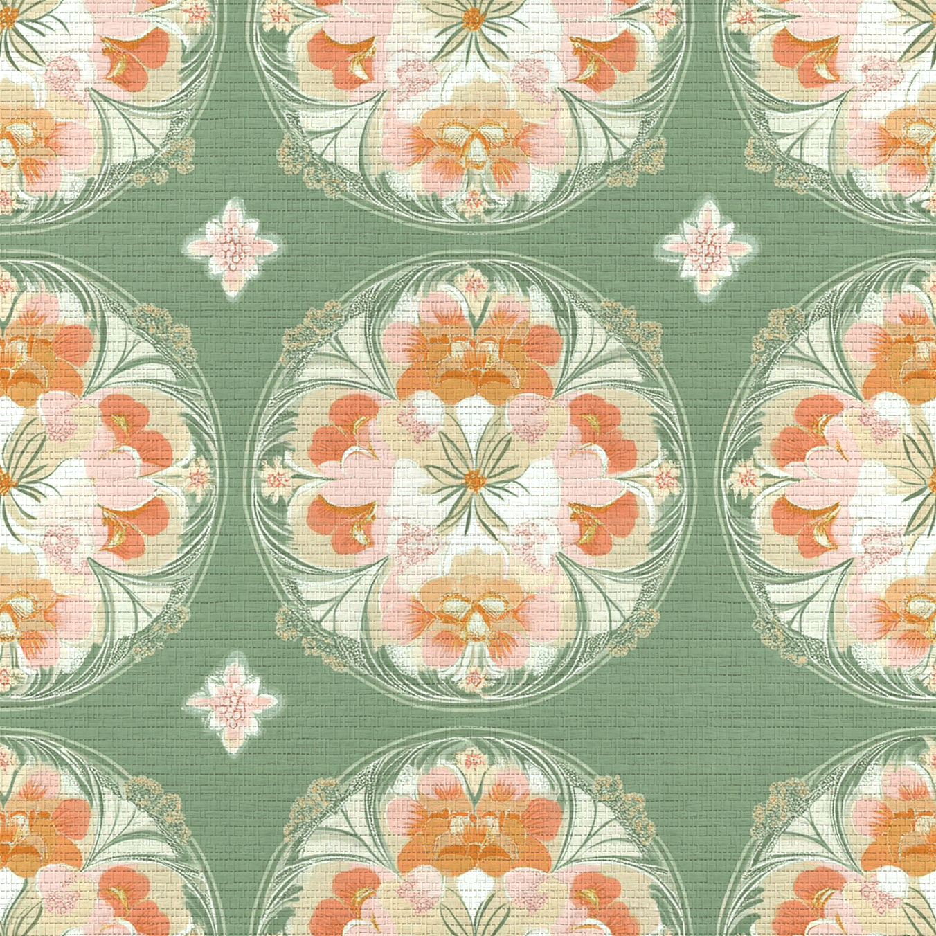 Beckett Faux Grasscloth Wallpaper - Lemon Park