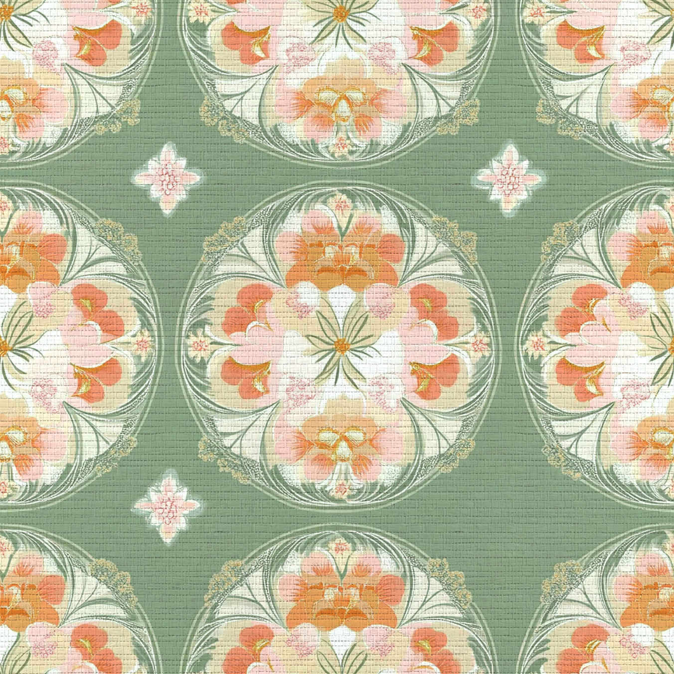 Beckett Faux Grasscloth Wallpaper