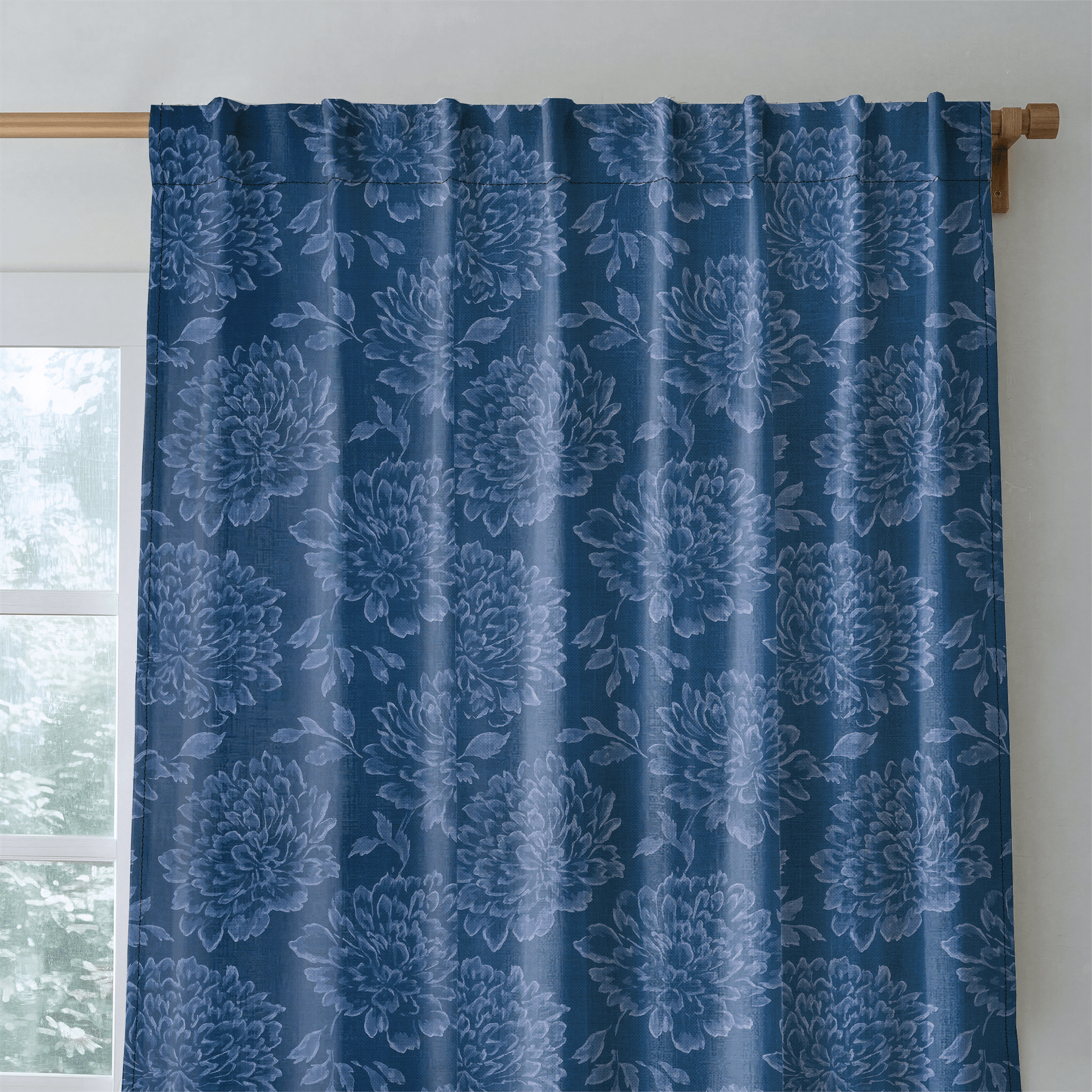 Bedford Blue - Drapery - Lemon Park