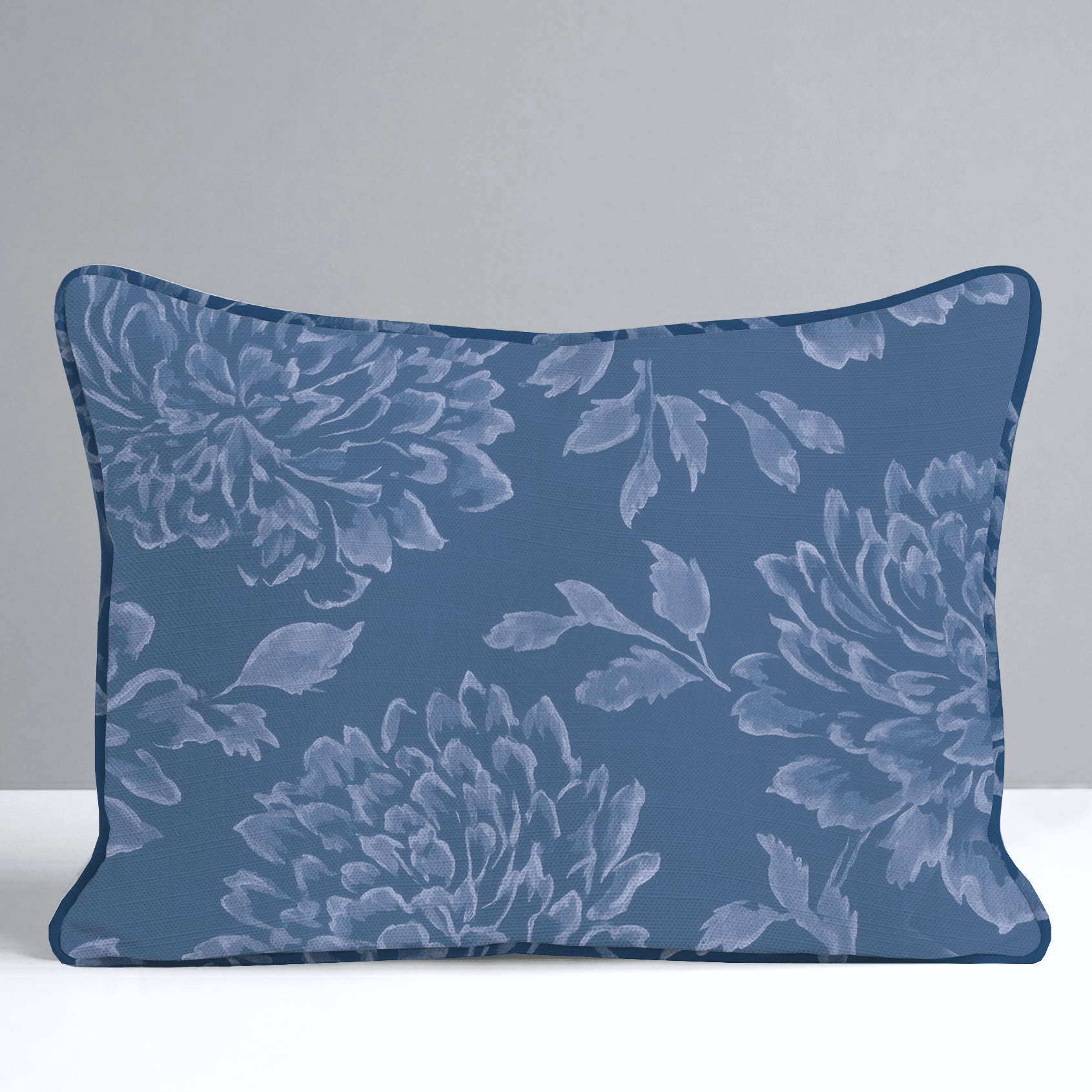 Bedford Blue Throw Pillow - Lemon Park