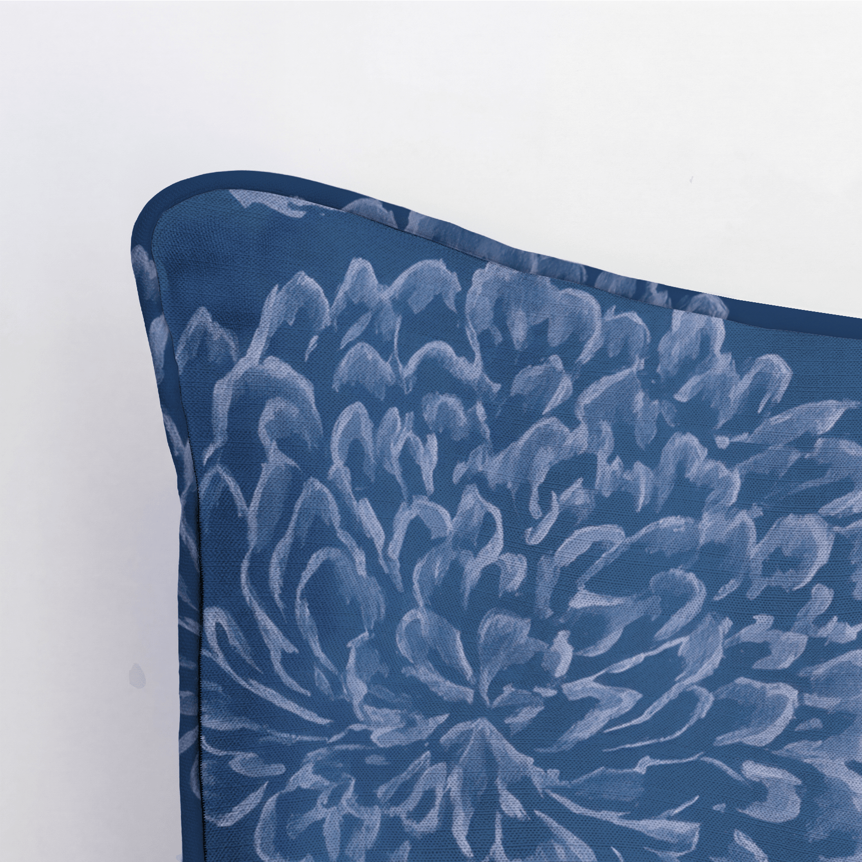 Bedford Blue Throw Pillow - Lemon Park