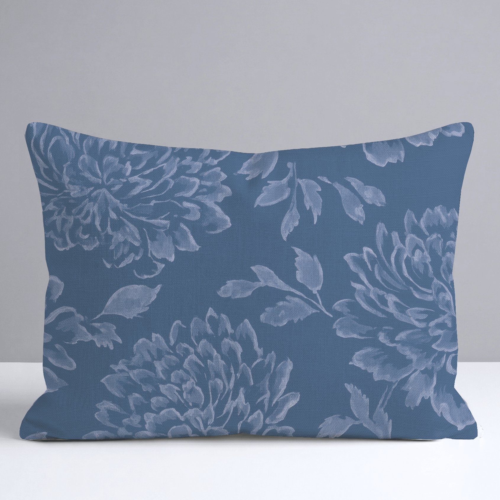 Bedford Blue Throw Pillow - Lemon Park