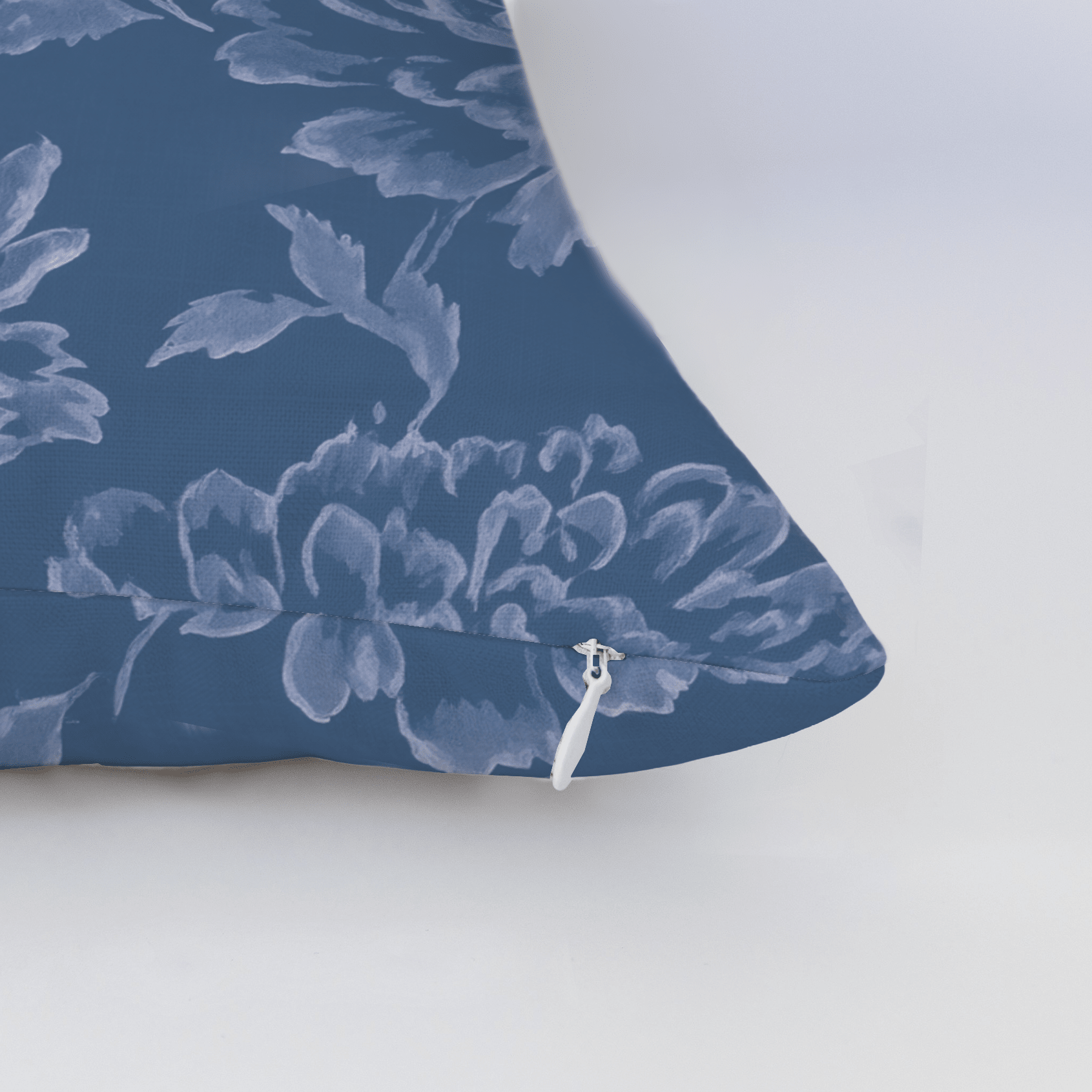 Bedford Blue Throw Pillow - Lemon Park