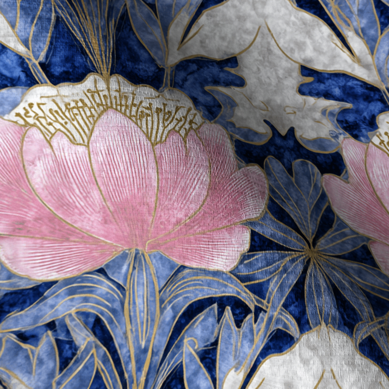 Bejeweled Faux Grasscloth Wallpaper