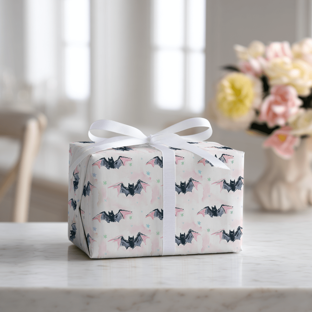 Bekah Bat - Wrapping Paper - Lemon Park