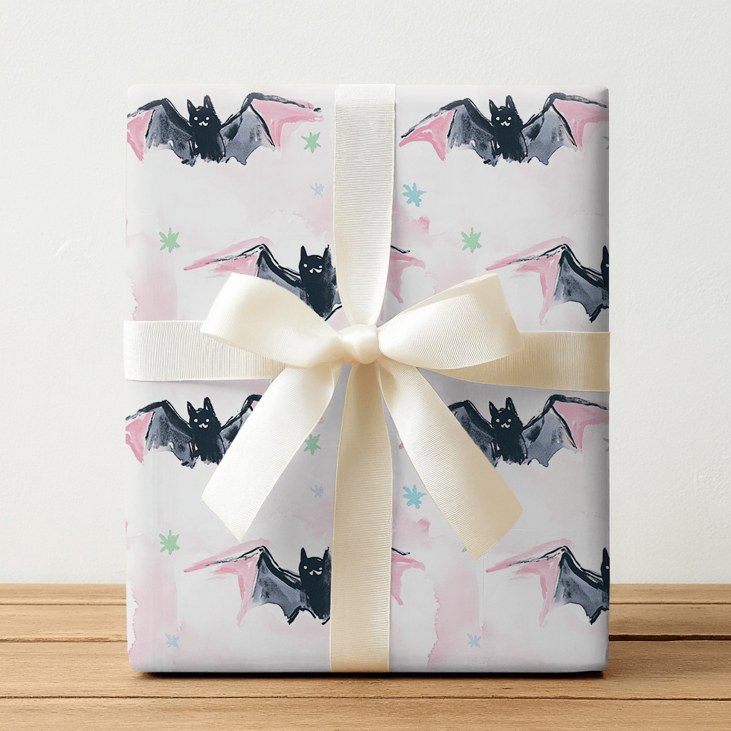 Bekah Bat - Wrapping Paper - Lemon Park