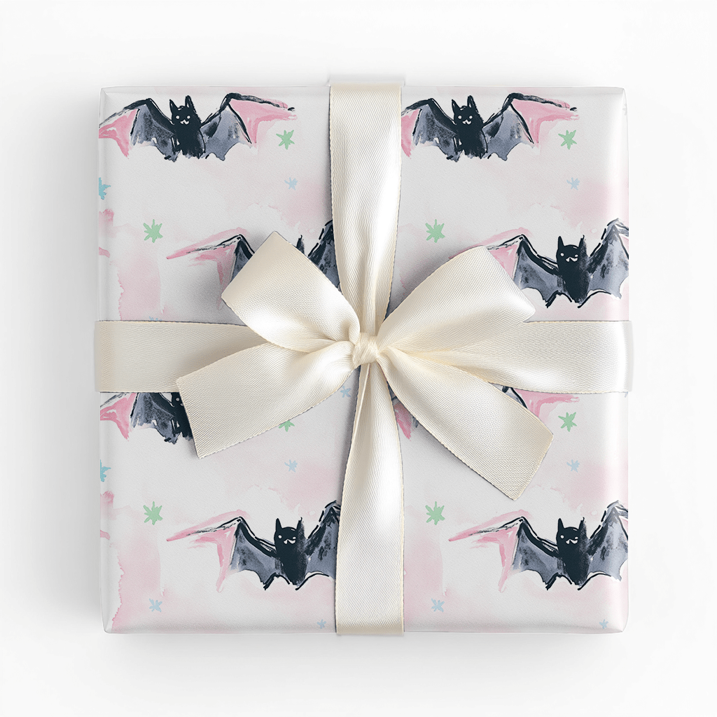 Bekah Bat - Wrapping Paper - Lemon Park