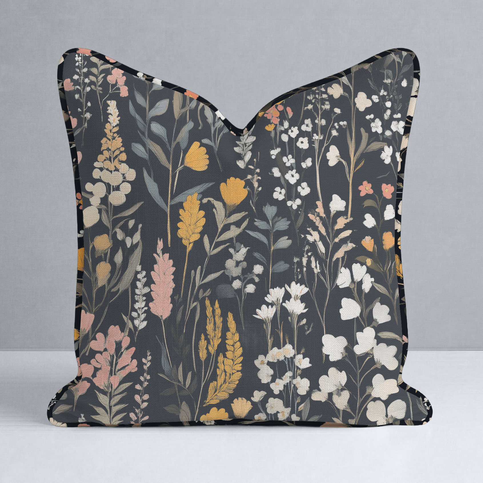 Bell Meadow Throw Pillow - Lemon Park