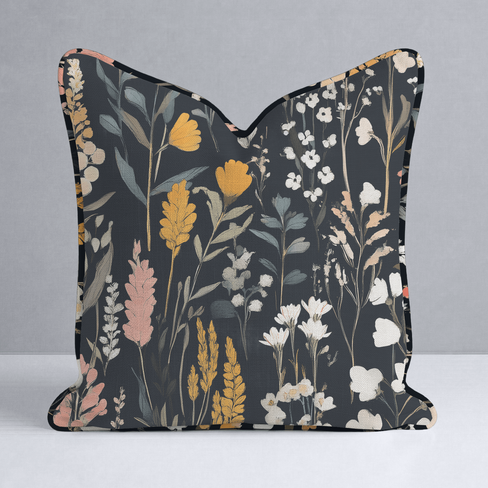 Bell Meadow Throw Pillow - Lemon Park