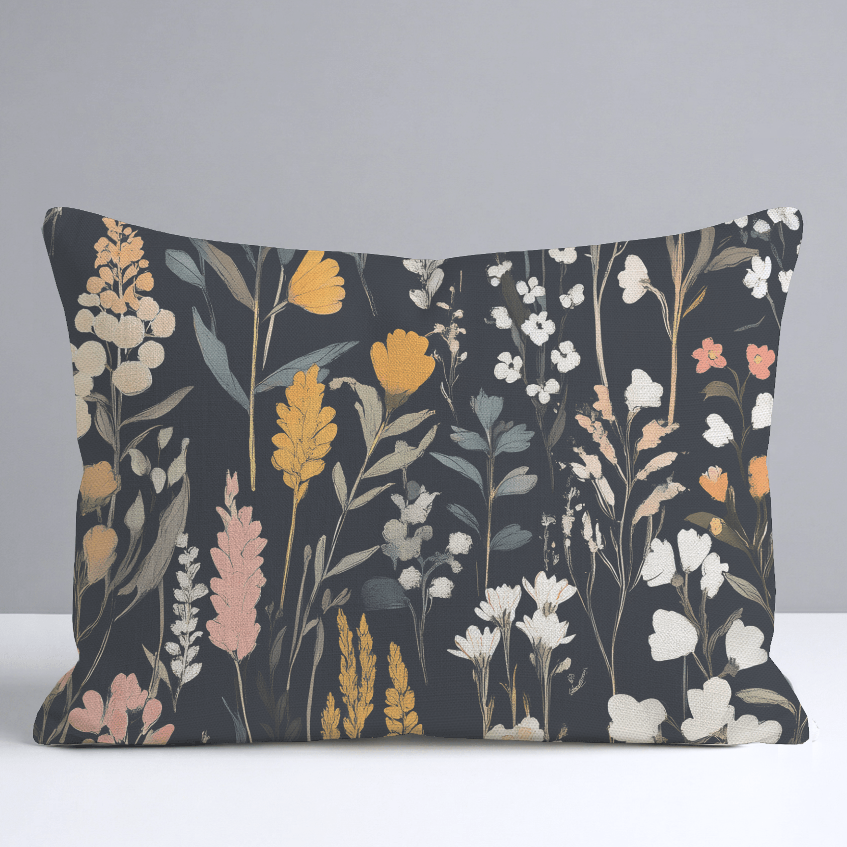 Bell Meadow Throw Pillow - Lemon Park