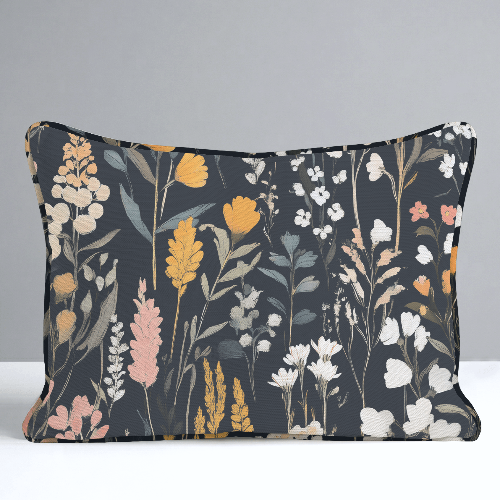 Bell Meadow Throw Pillow - Lemon Park