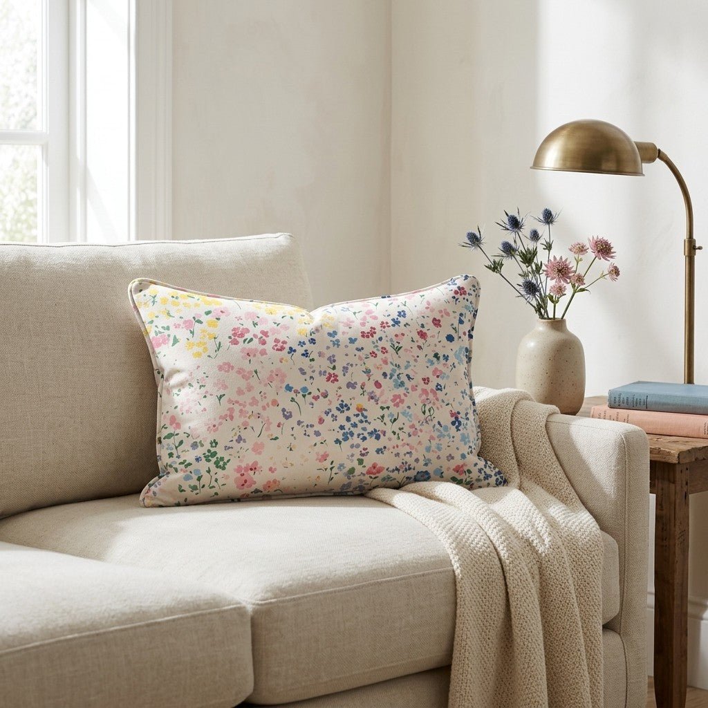 Bella Throw Pillow - Lemon Park