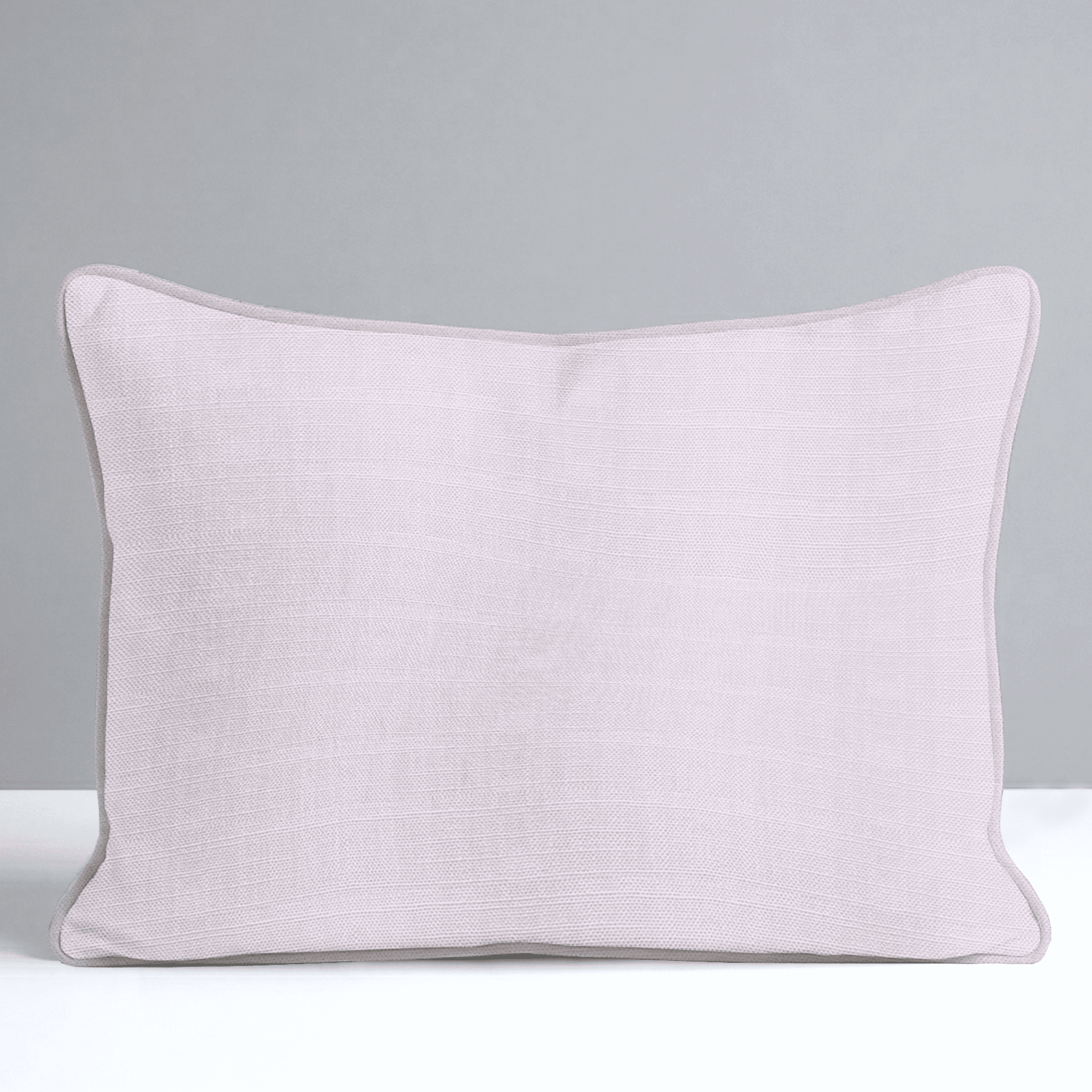 Bellagio Blush Baby Pink Throw Pillow - Lemon Park