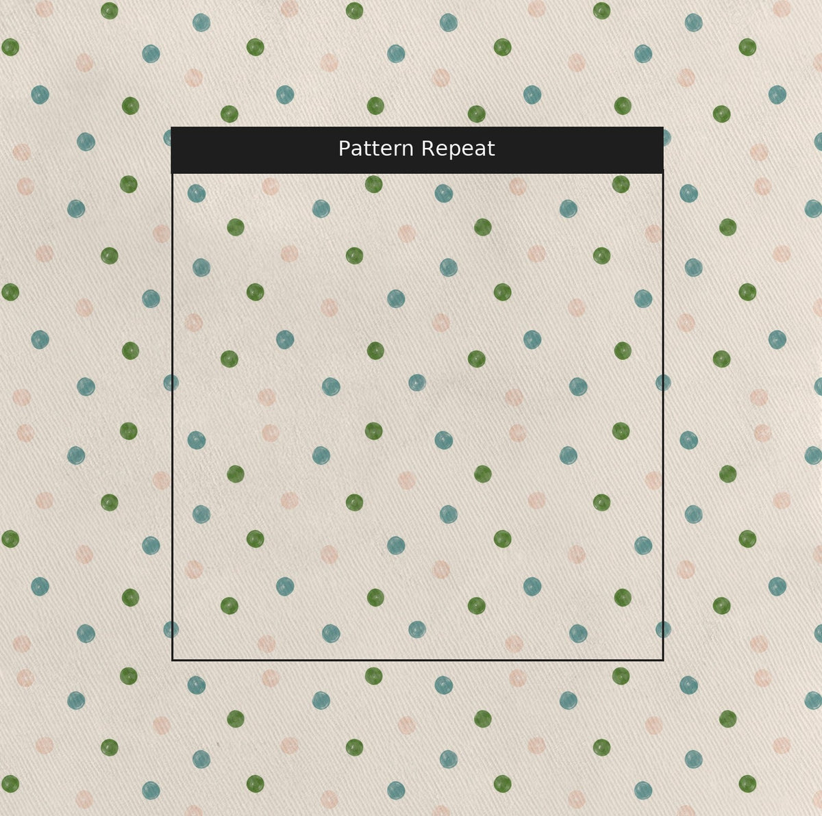 Bellagio Blush Linen Dots - Fabric - Lemon Park