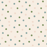 Bellagio Blush Linen Dots Wallpaper - Lemon Park