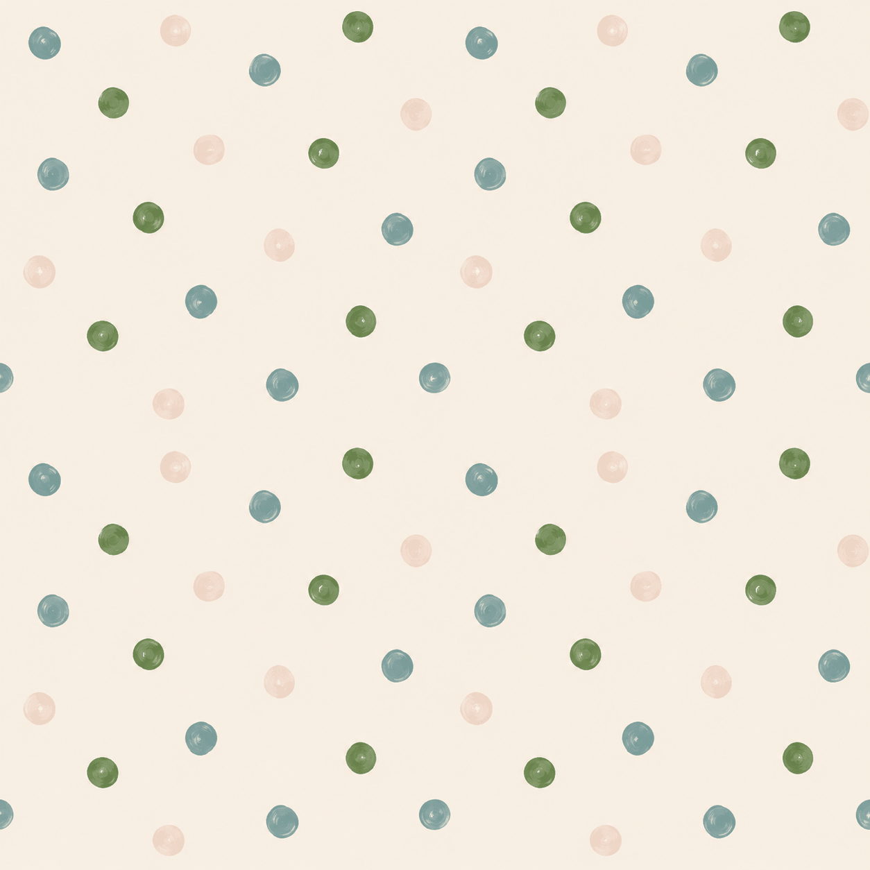 Bellagio Blush Linen Dots Wallpaper - Lemon Park