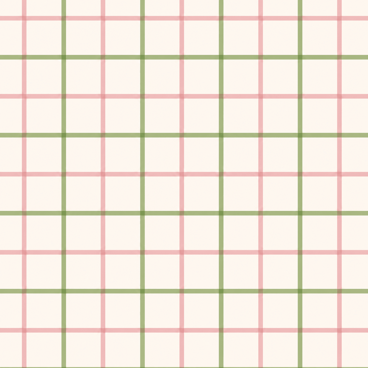 Bellagio Blush Mint Check Wallpaper - Lemon Park
