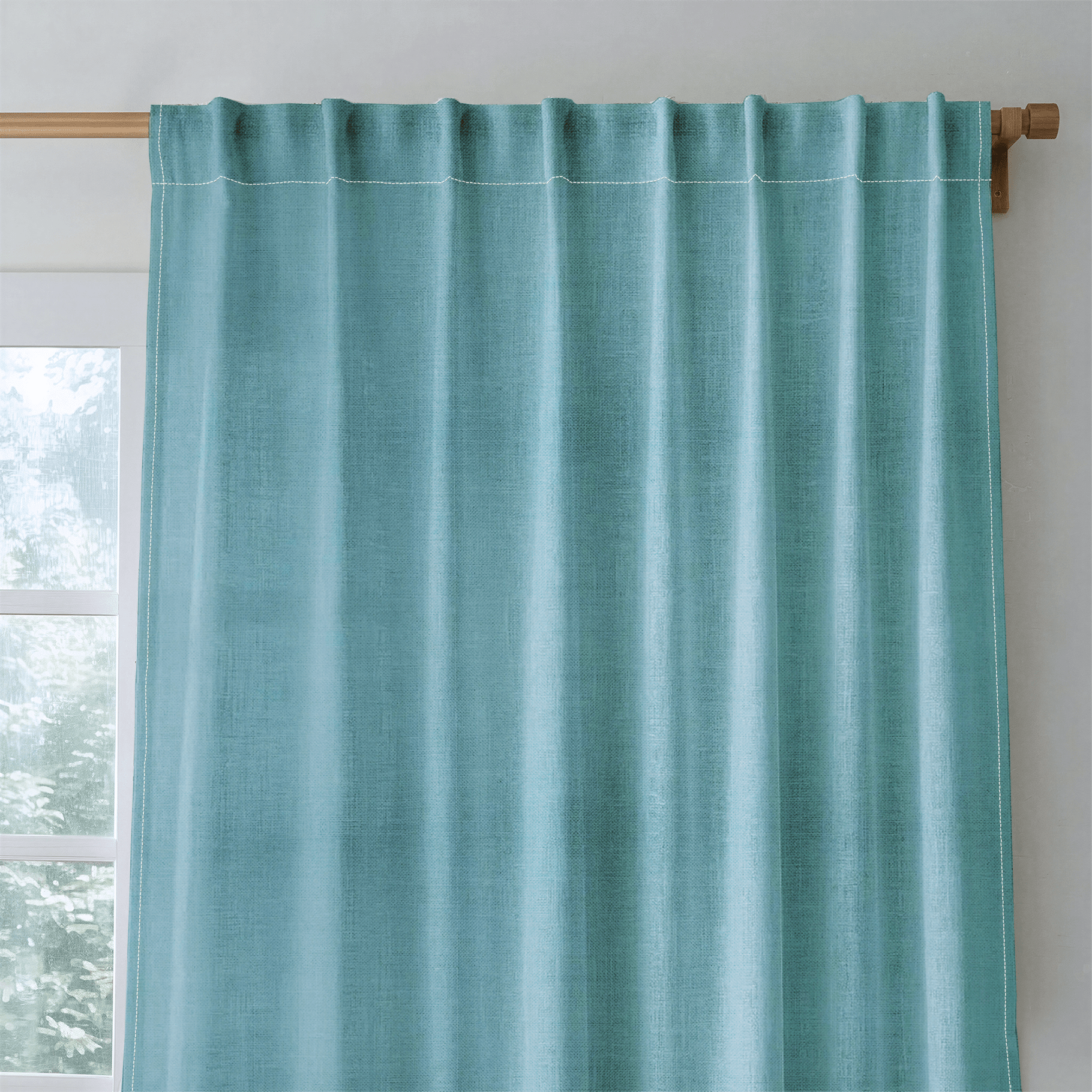 Bellagio Blush Ocean Blue - Drapery - Lemon Park