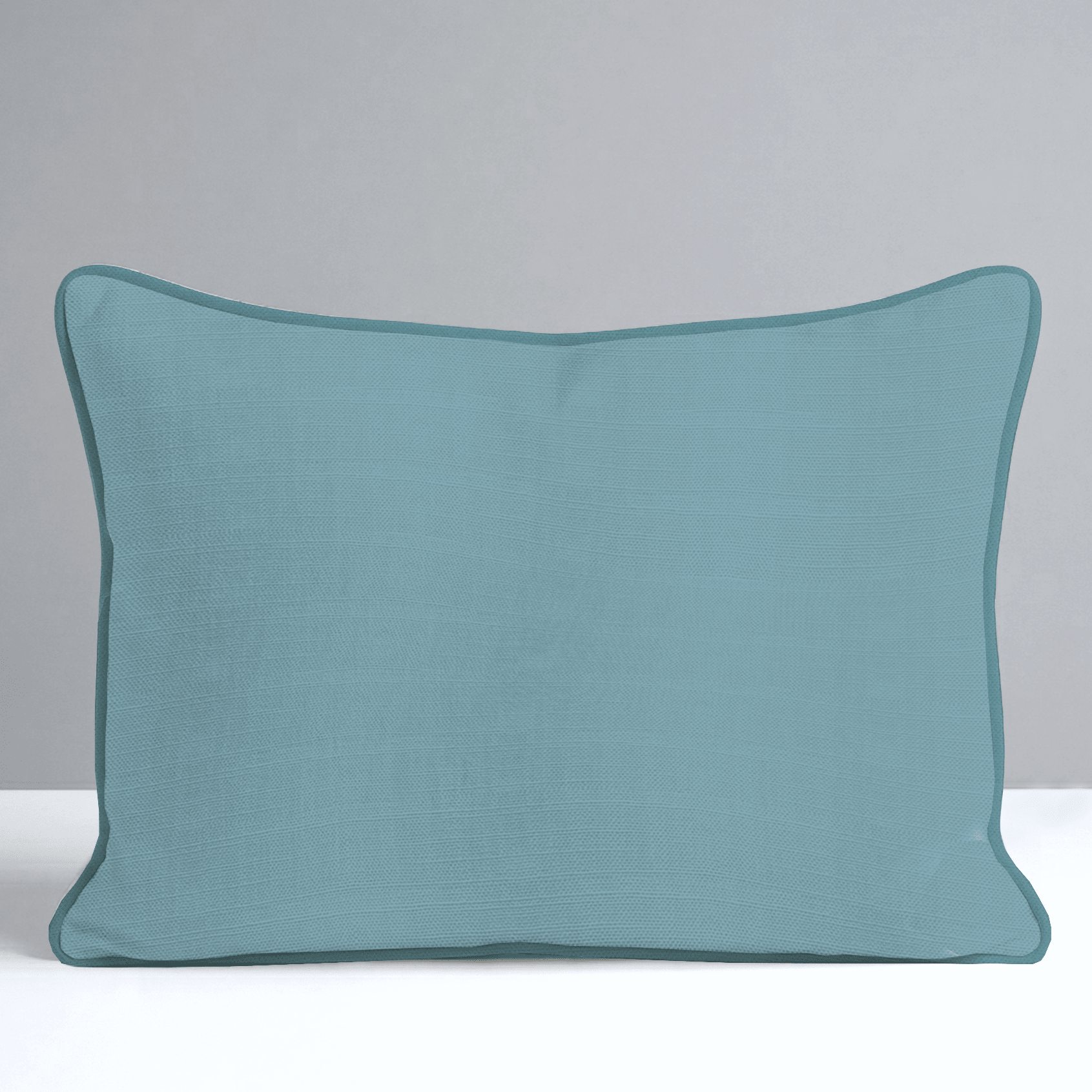 Bellagio Blush Ocean Blue Throw Pillow - Lemon Park