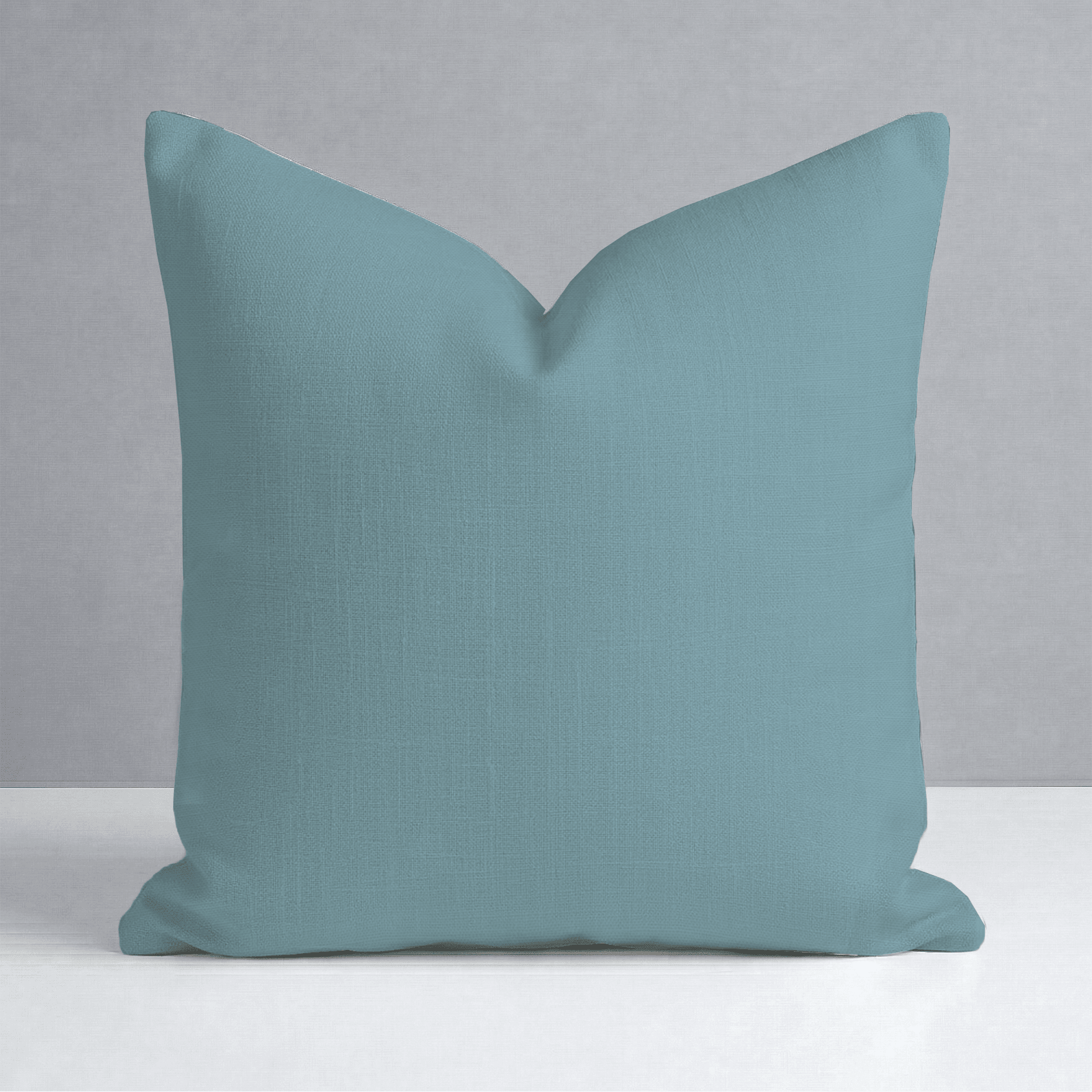 Bellagio Blush Ocean Blue Throw Pillow - Lemon Park