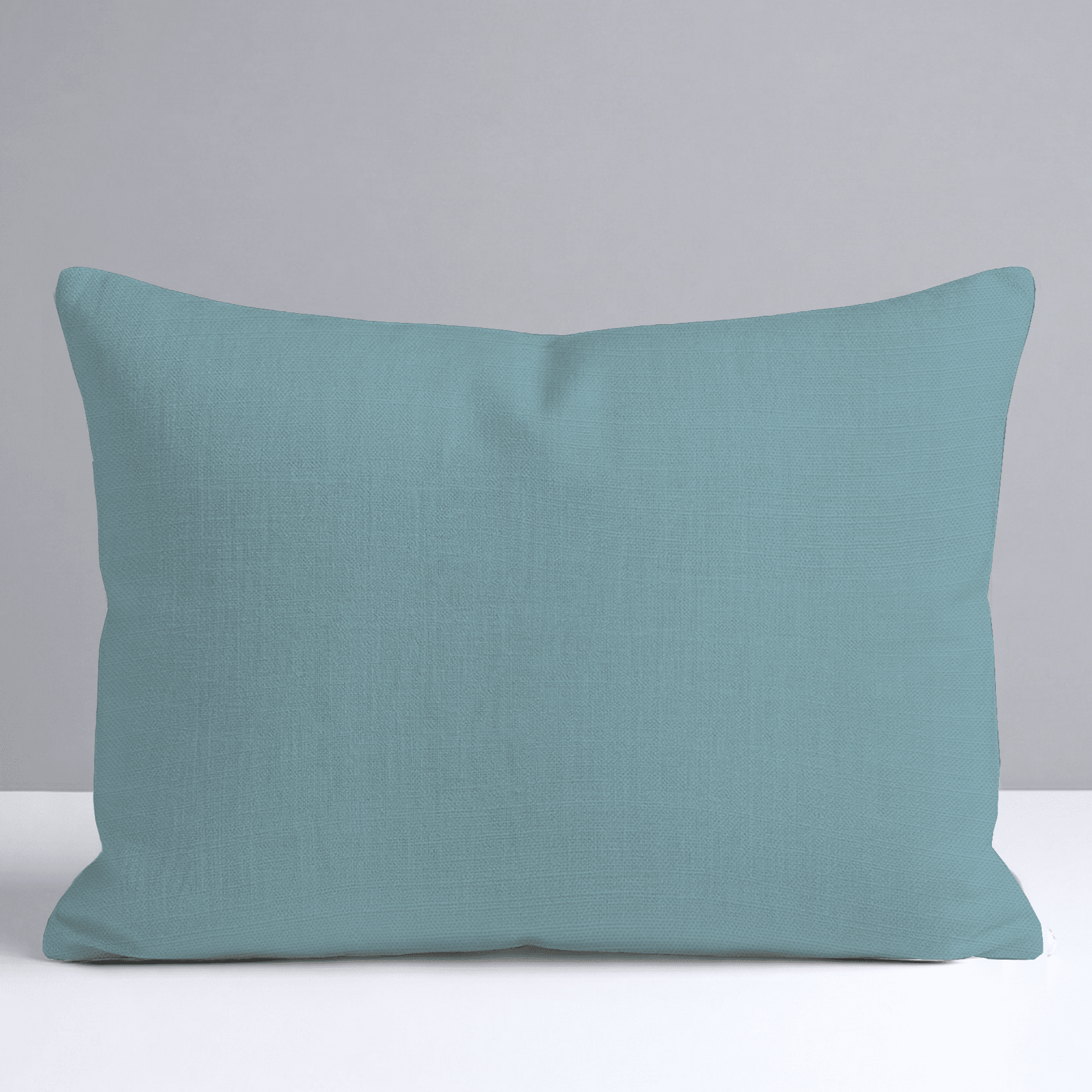 Bellagio Blush Ocean Blue Throw Pillow - Lemon Park