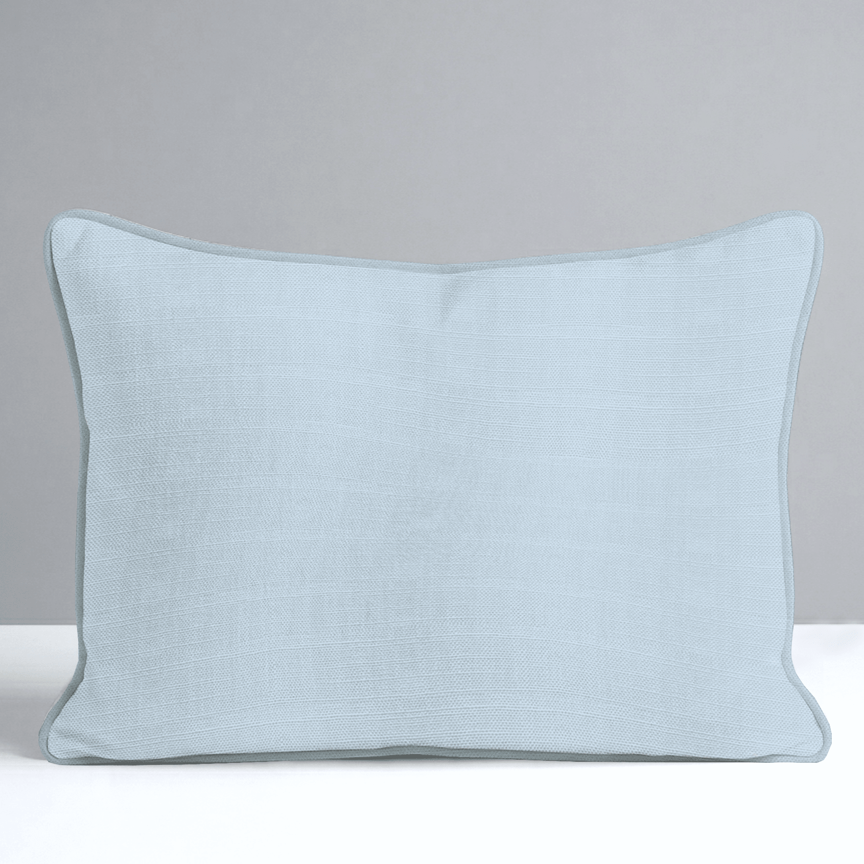 Bellagio Blush Powder Blue Throw Pillow - Lemon Park