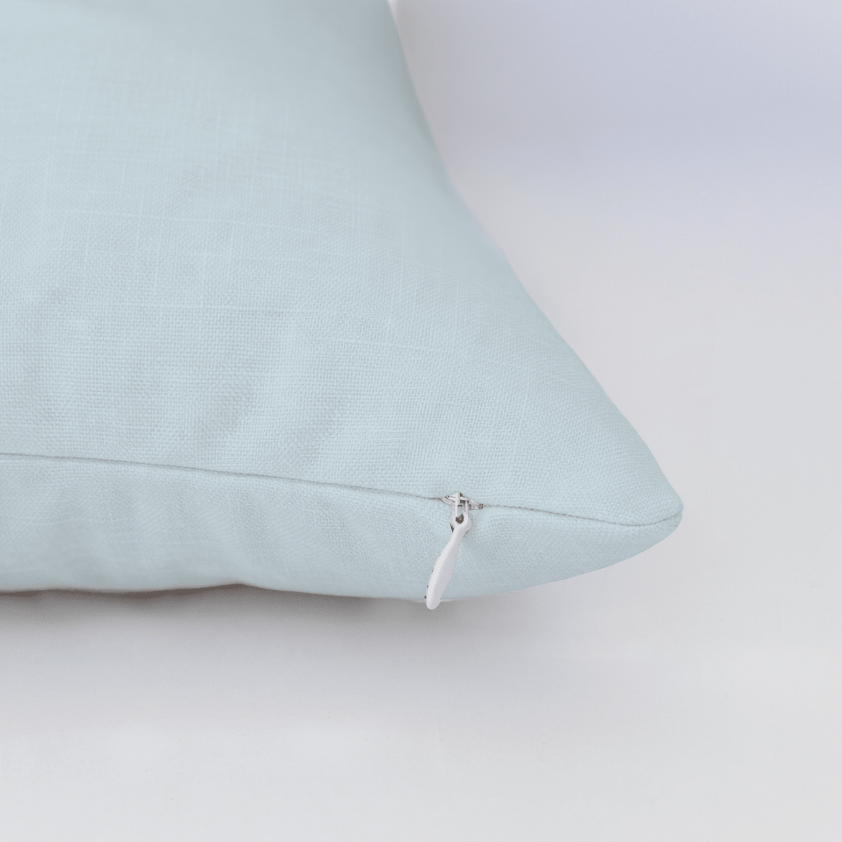 Bellagio Blush Powder Blue Throw Pillow - Lemon Park