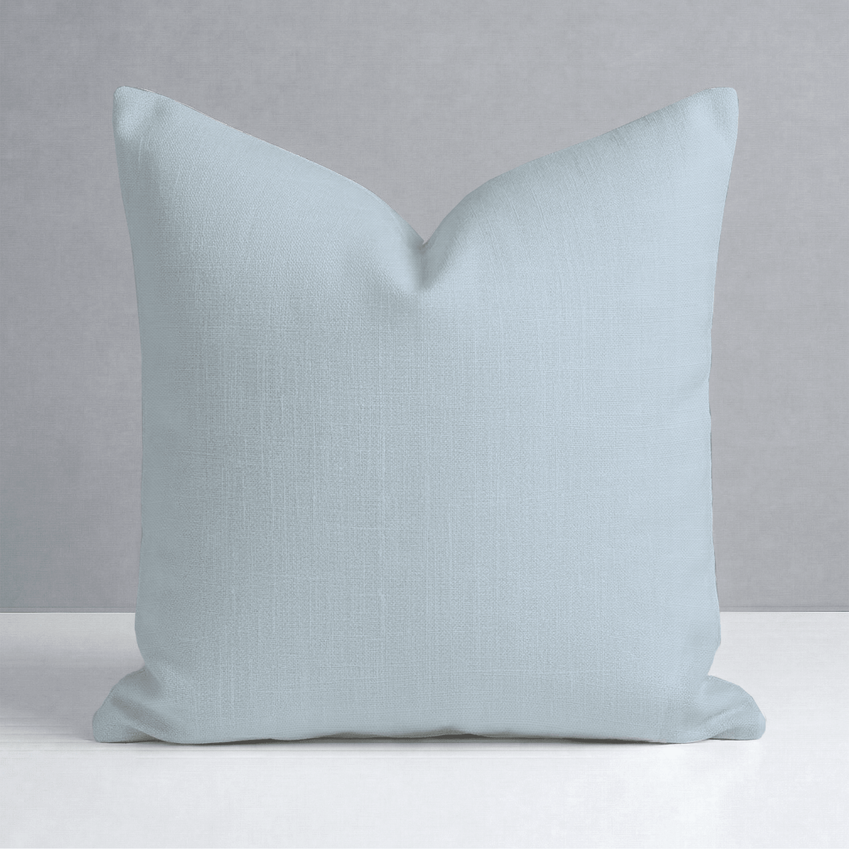 Bellagio Blush Powder Blue Throw Pillow - Lemon Park