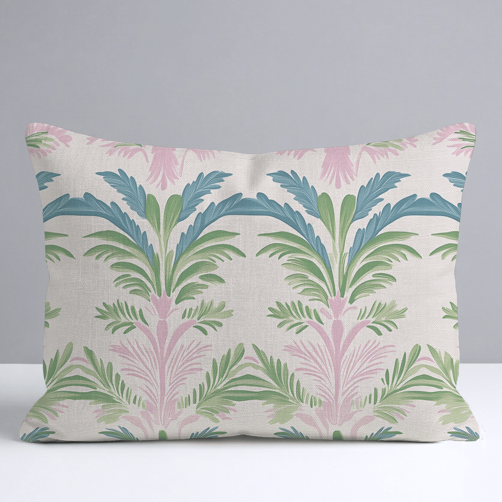 Bellagio Blush Throw Pillow - Lemon Park