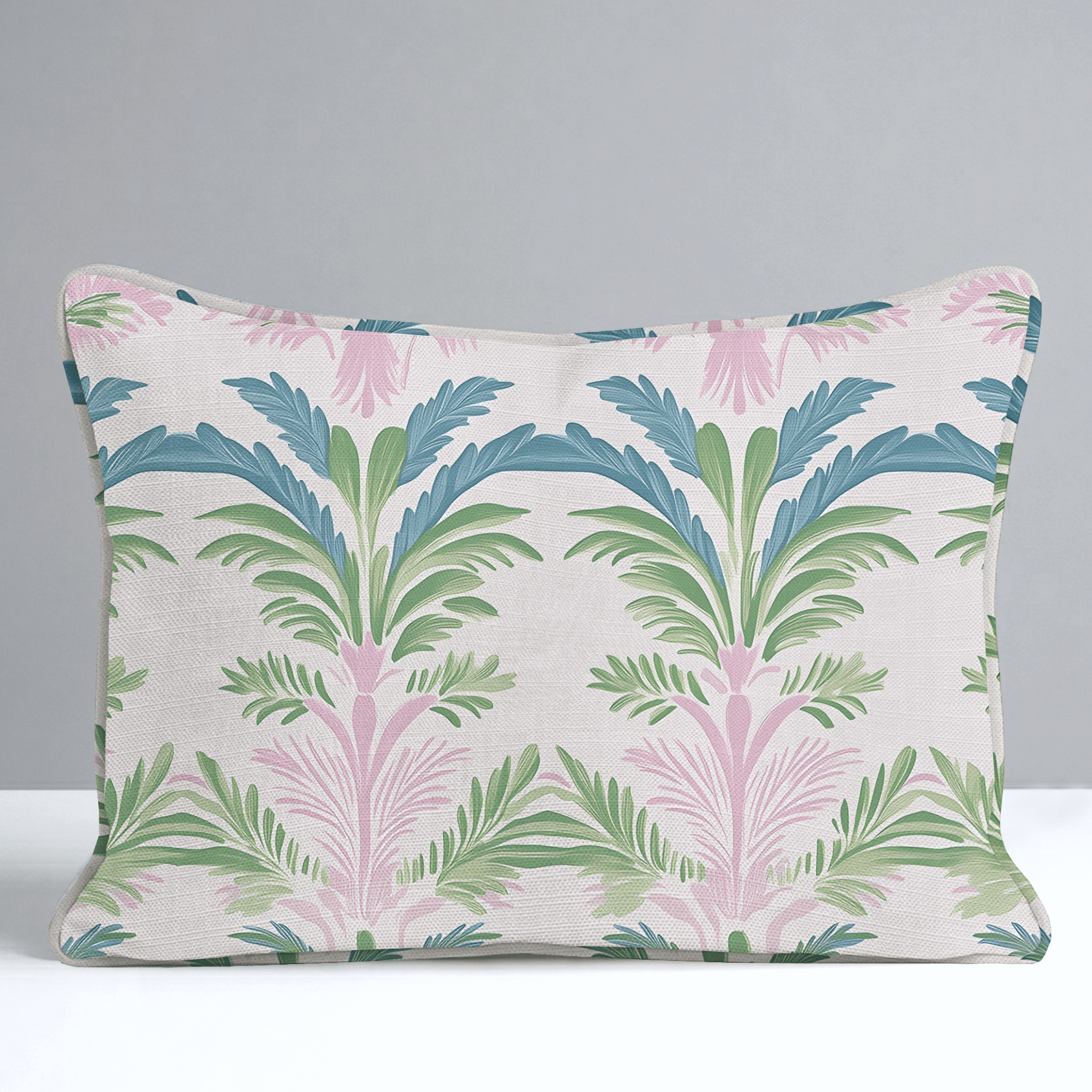 Bellagio Blush Throw Pillow - Lemon Park