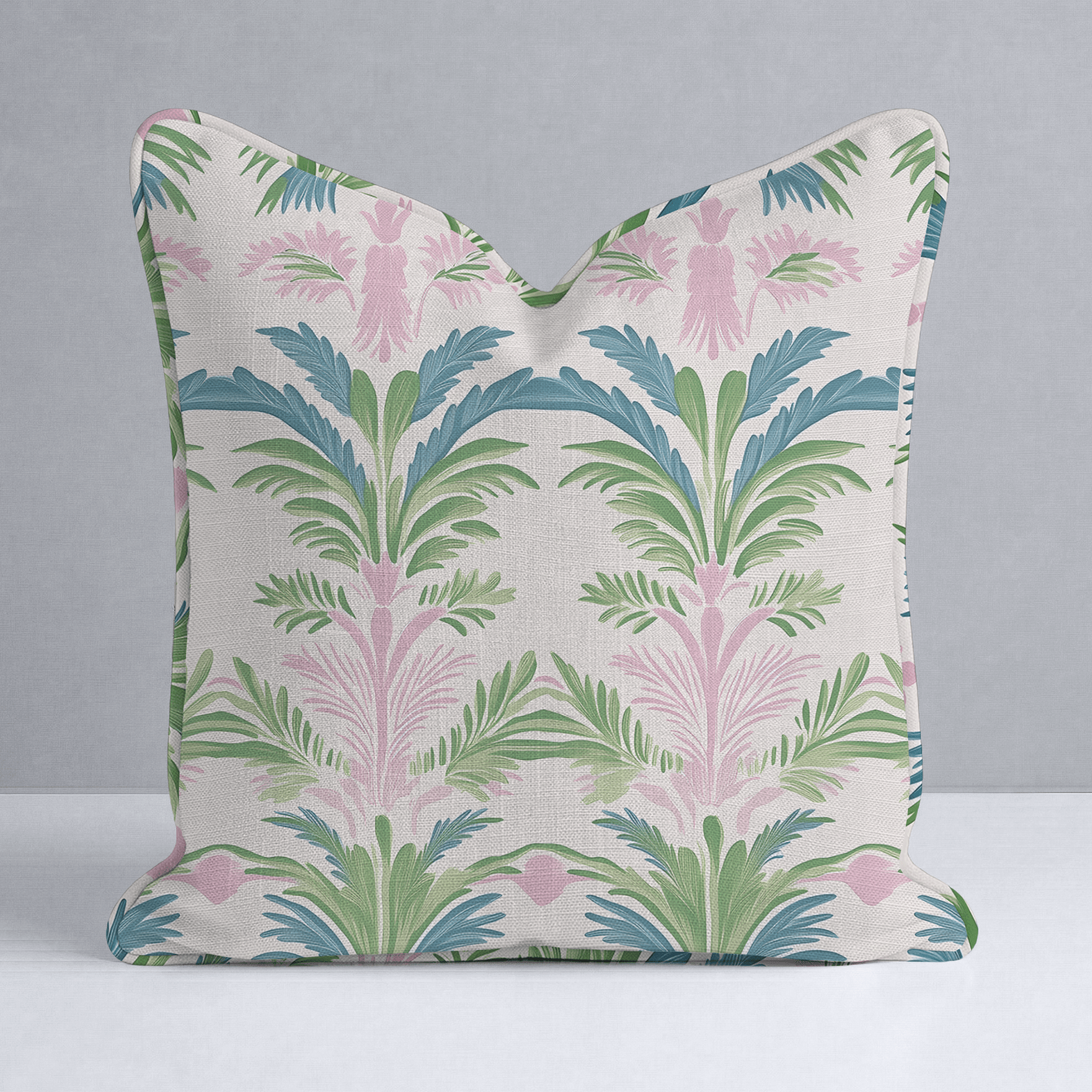 Bellagio Blush Throw Pillow - Lemon Park