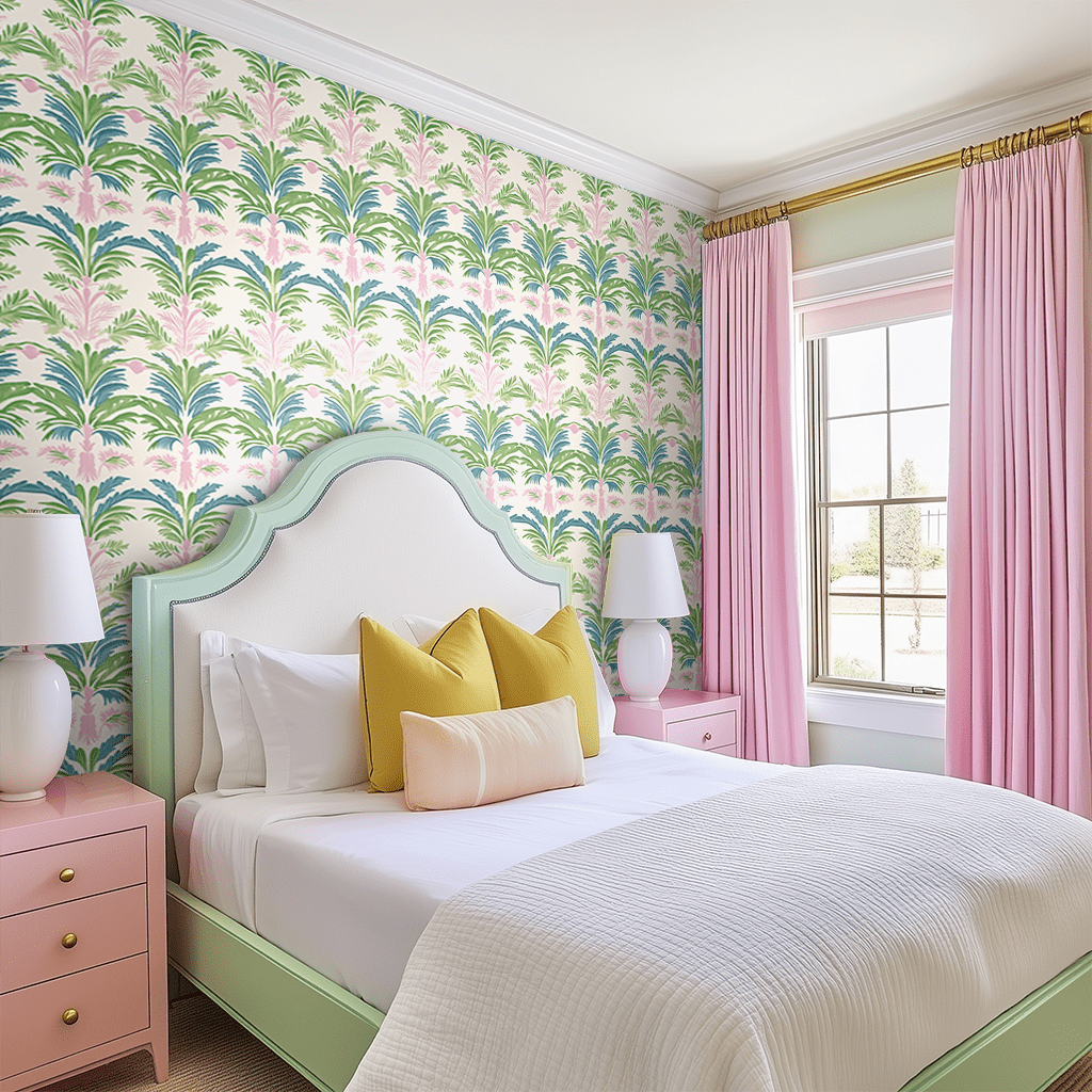 Bellagio Blush Wallpaper - Lemon Park