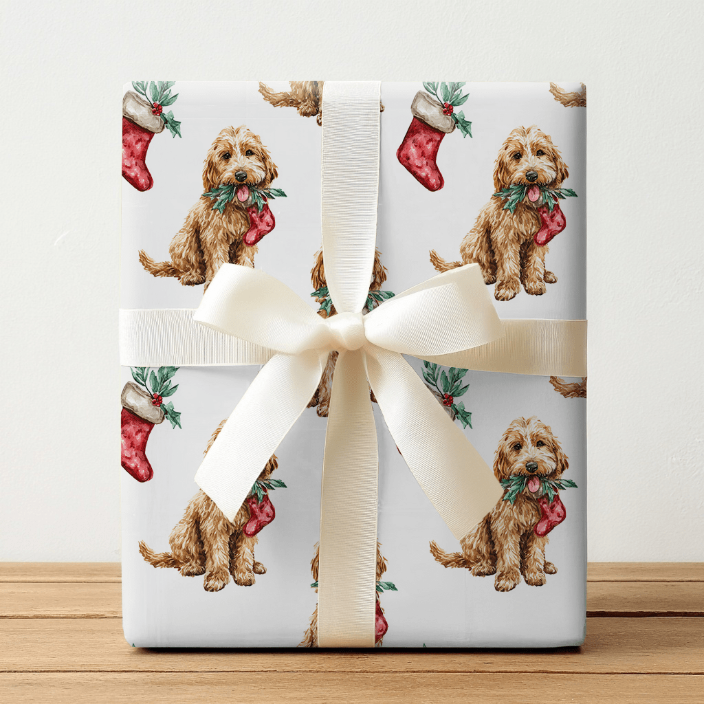 Bells of Sage - Wrapping Paper - Lemon Park