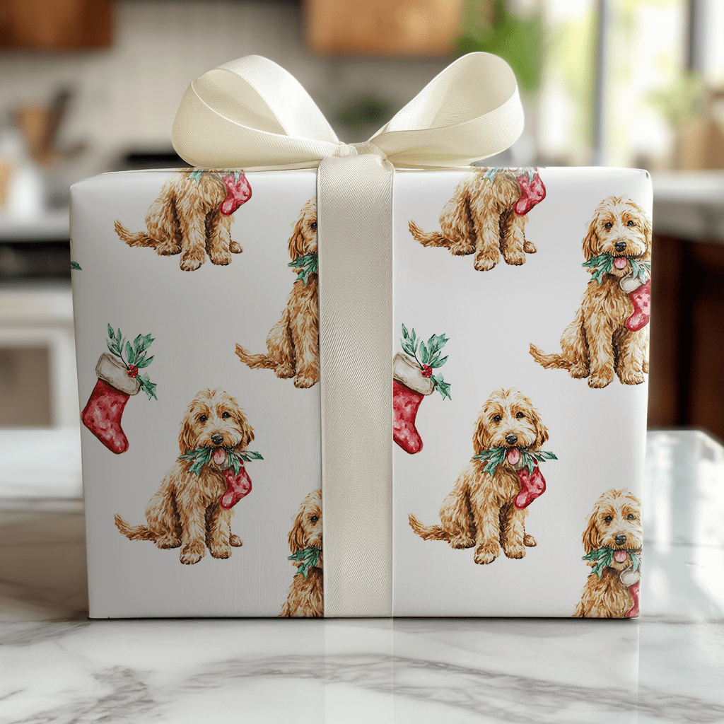 Bells of Sage - Wrapping Paper - Lemon Park