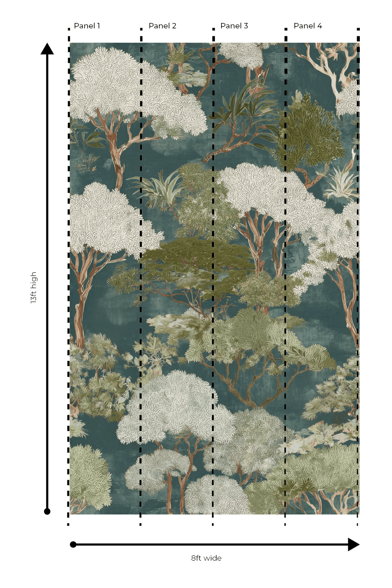 Belvedere - Wall Mural - Lemon Park