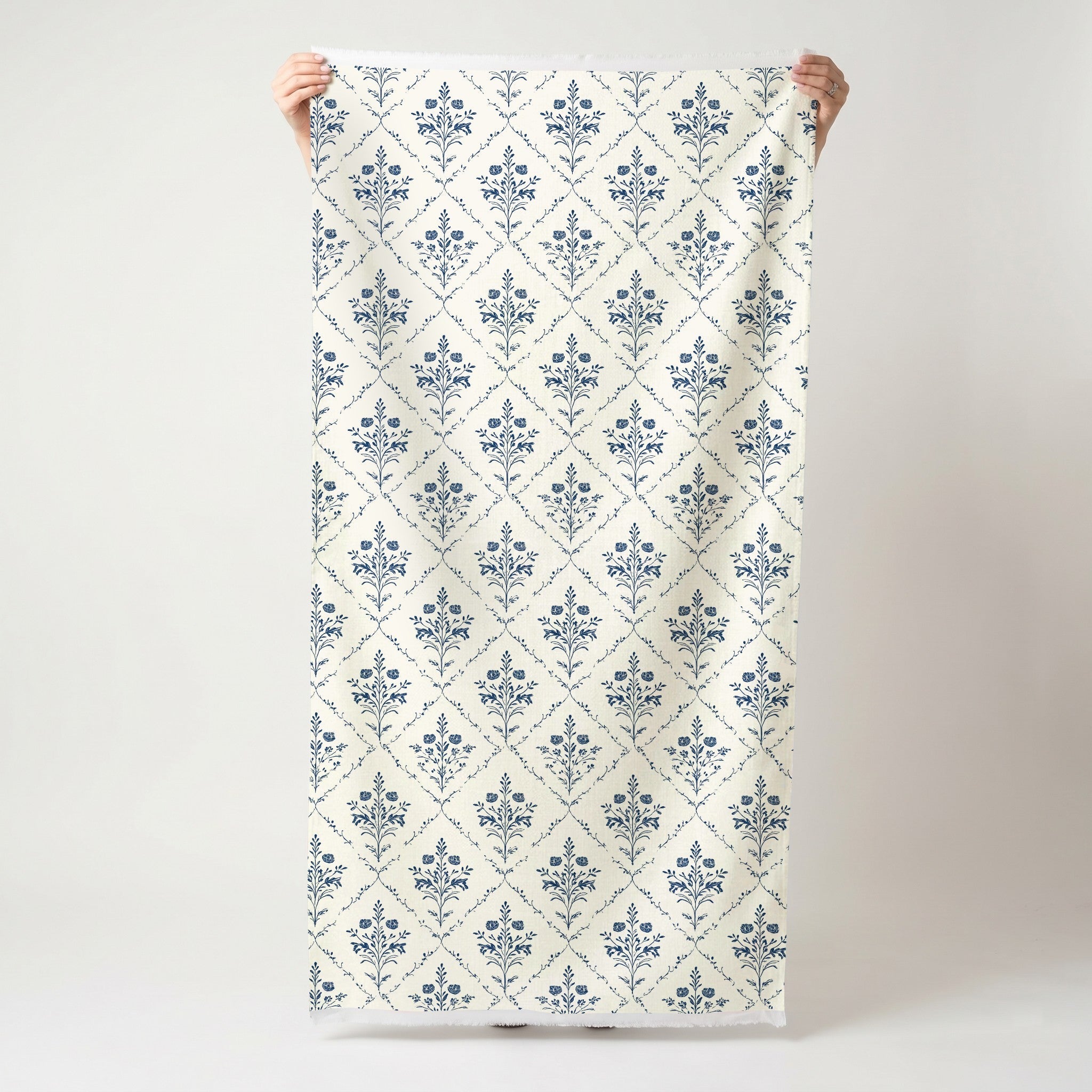 Benjamin Cream Floral - Fabric - Lemon Park