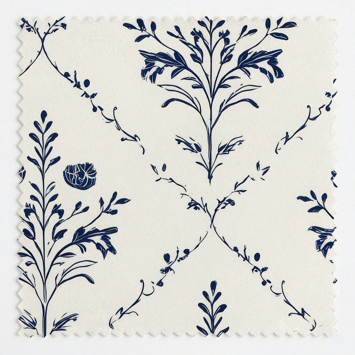 Benjamin Cream Floral - Fabric - Lemon Park