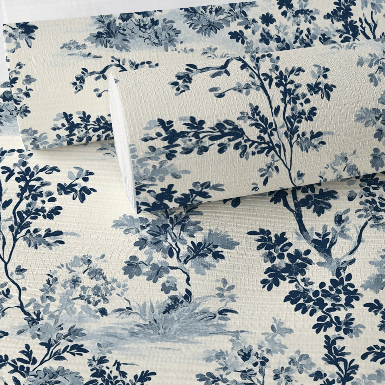 Benjamin Faux Grasscloth Wallpaper - Lemon Park