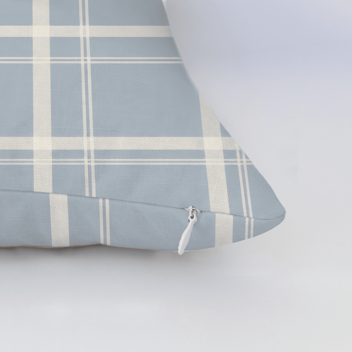 Benjamin Gingham Throw Pillow - Lemon Park