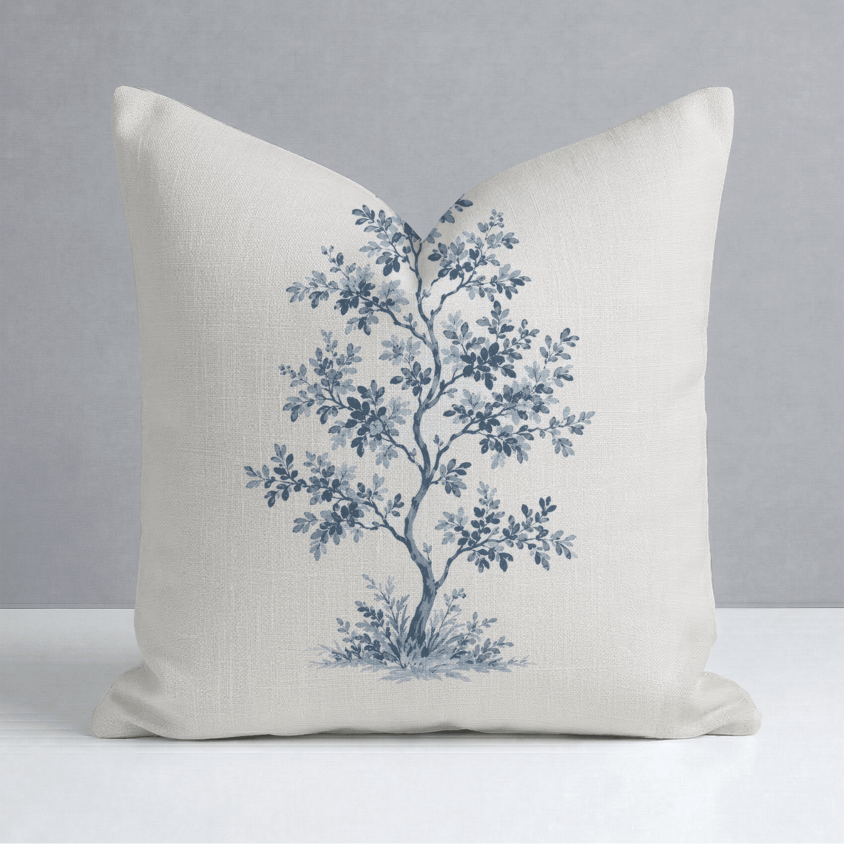 Benjamin Tree Throw Pillow - Lemon Park