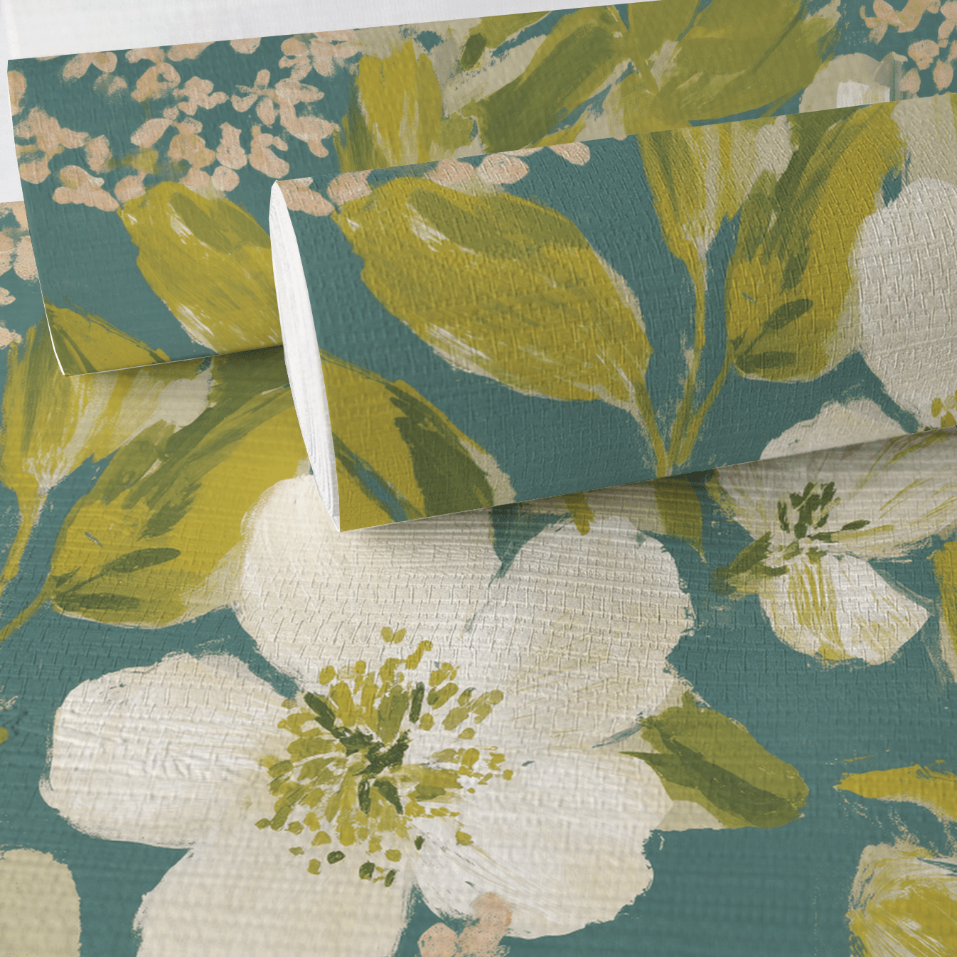 Bernadette Faux Grasscloth Wallpaper - Lemon Park