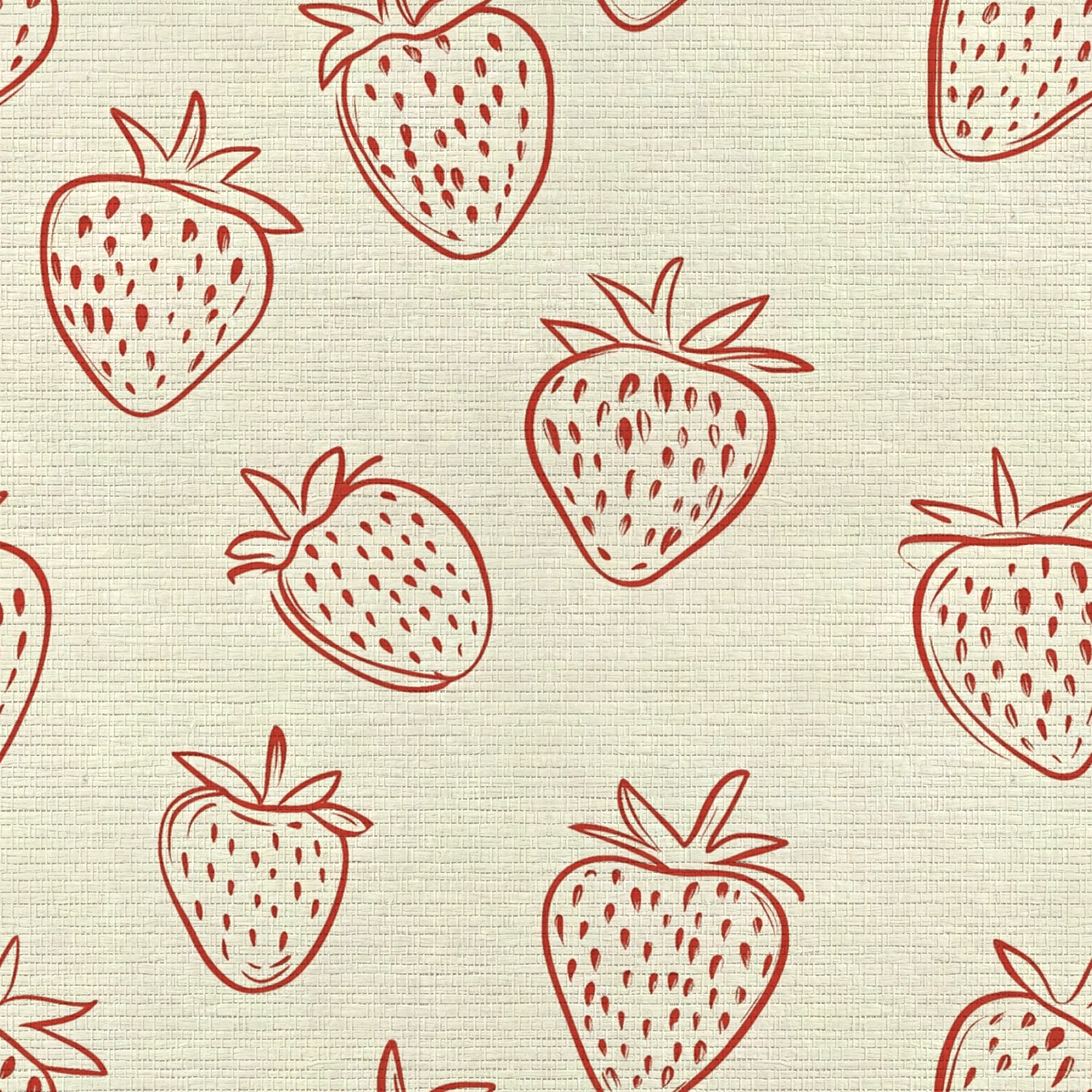 Berry Delight Faux Grasscloth Wallpaper