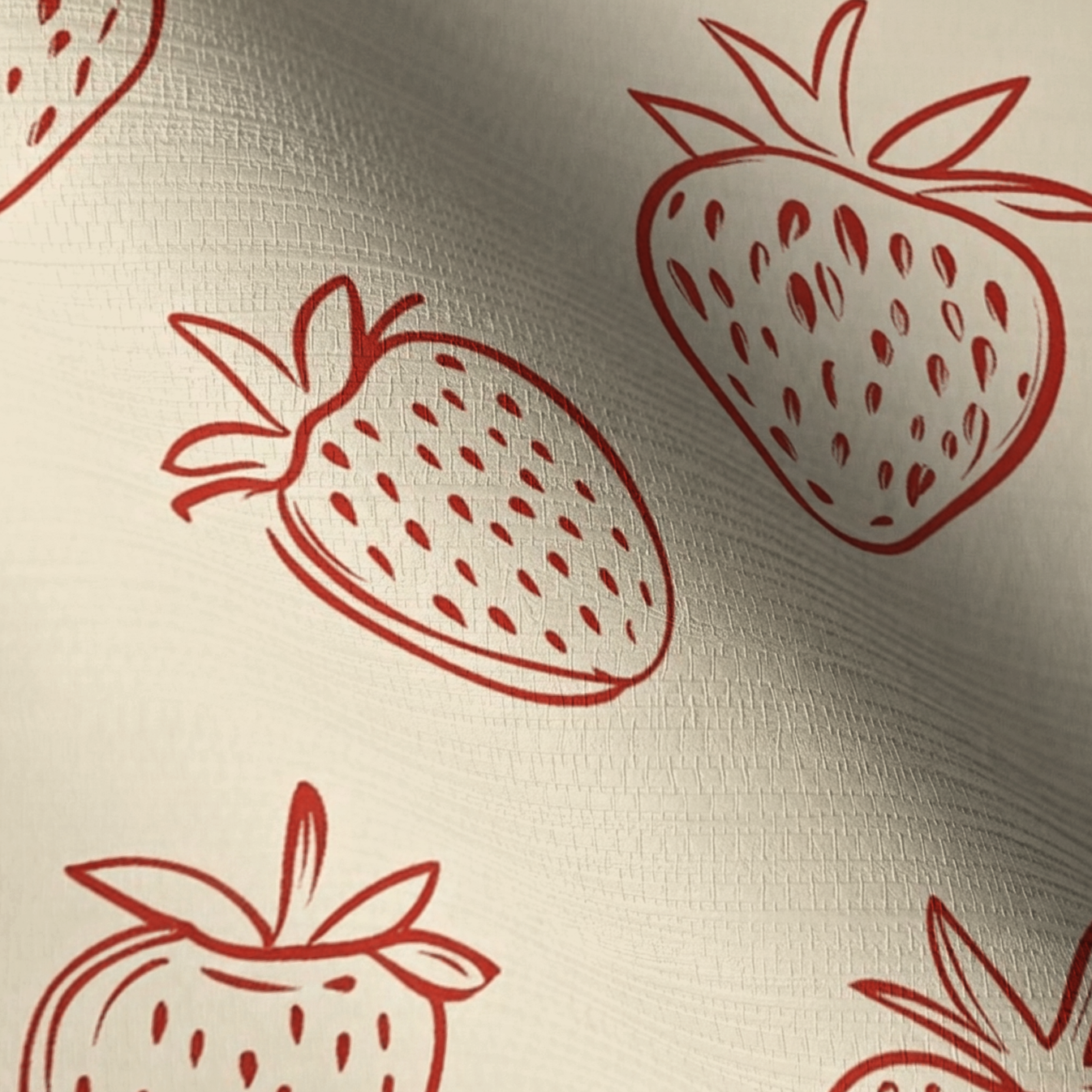 Berry Delight Faux Grasscloth Wallpaper