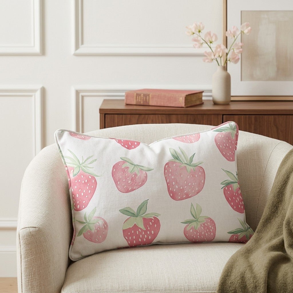 Berry Sweet Throw Pillow - Lemon Park