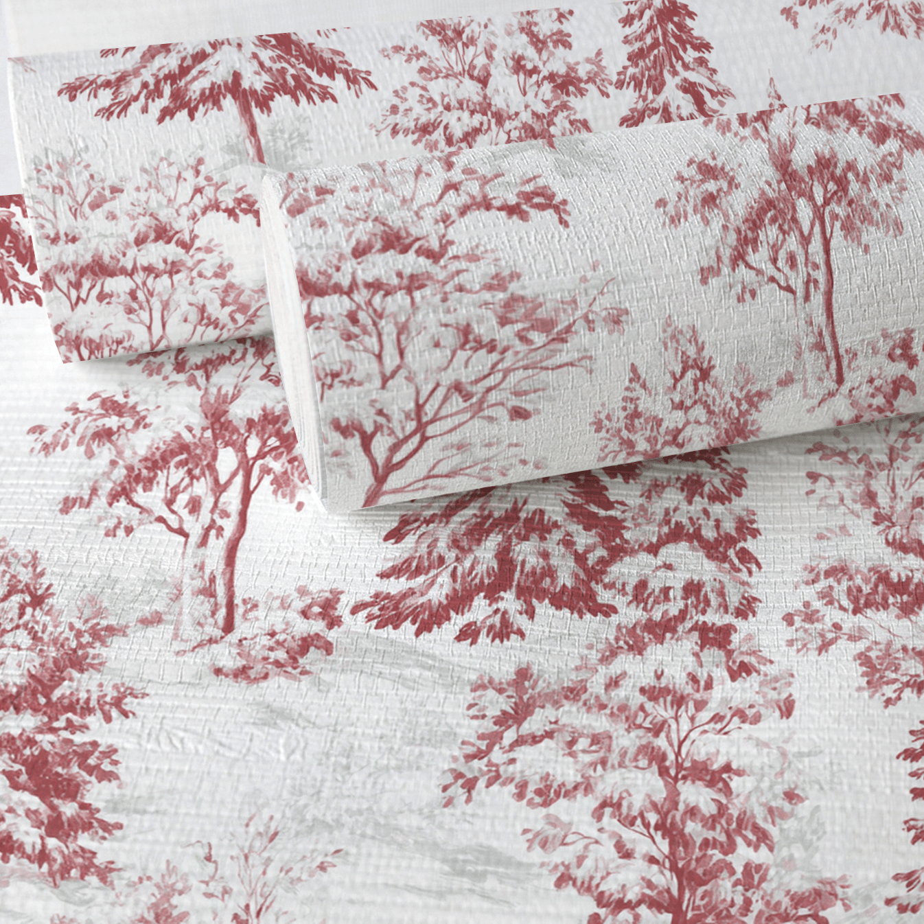 Berry Woods Faux Grasscloth Wallpaper - Lemon Park