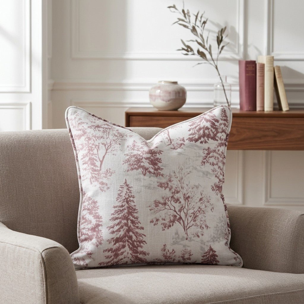 Berry Woods Throw Pillow - Lemon Park