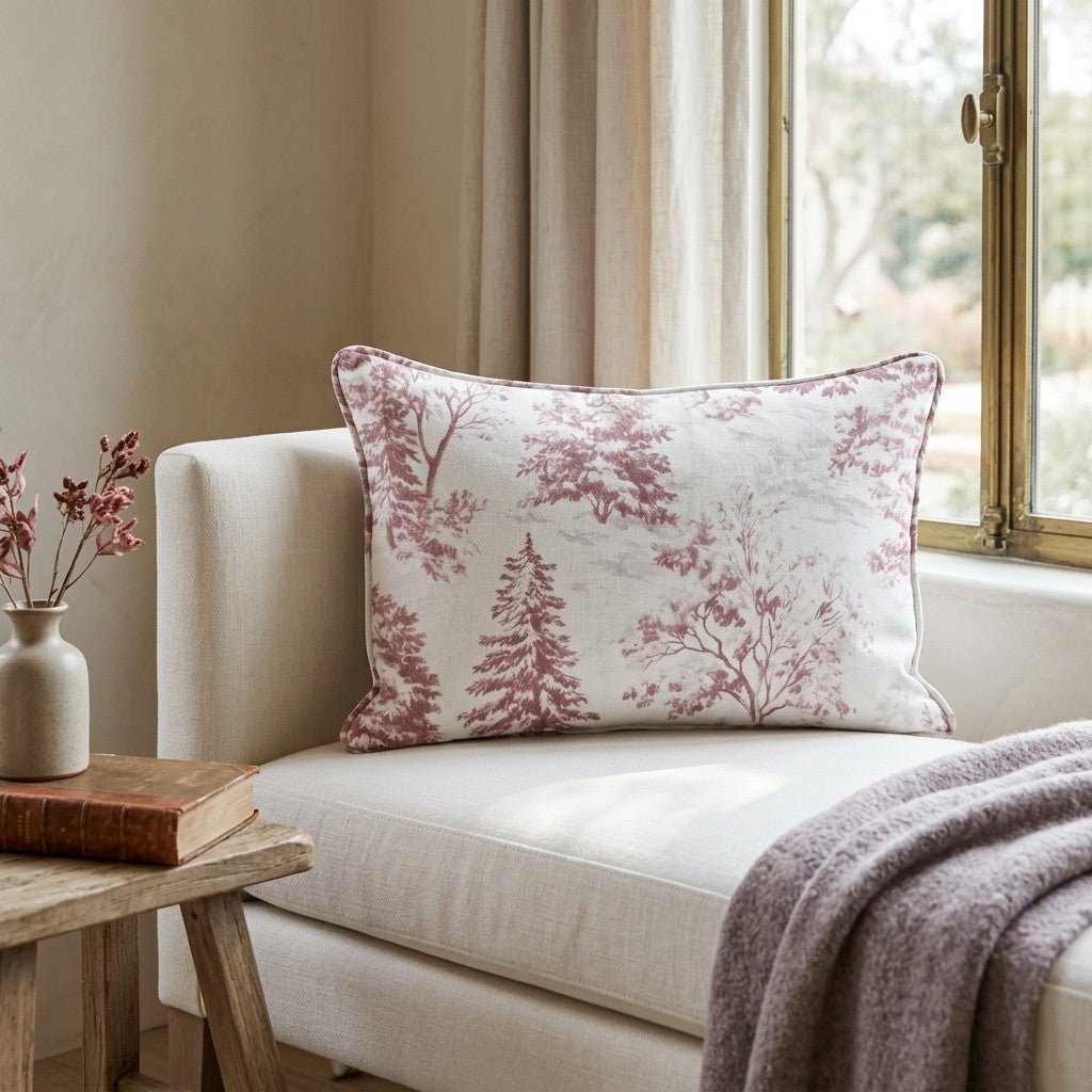 Berry Woods Throw Pillow - Lemon Park